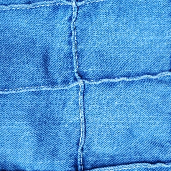 Forever21 patchwork denim mini skirt 25 0 - Picture 5 of 9